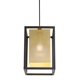 thumbnail image 4 of Lámpara de techo Zuo Yves, dorada y negra, cableada, incandescente, 4 of 9