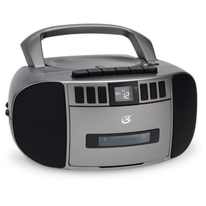 Am/Fm Portátil Boombox Gpx Bca209S Con Cd Y Casete