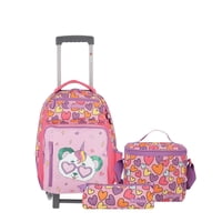 Pack Mochila Con Ruedas Xtrem Run 5Xt Panda Rosado