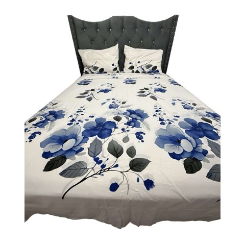 Teng Fei - Sabana De Género 2 Plazas Flores