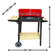 thumbnail image 2 of Parrilla De Asado Con Rueda Y Repisa 85x28x80cm Bighouse, 2 of 3