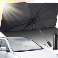 Movi - Parasol Plegable Para Autos Con Filtro Uv Tipo Paraguas