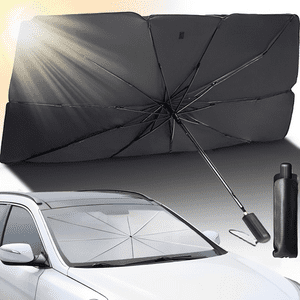 Movi - Parasol Plegable Para Autos Con Filtro Uv Tipo Paraguas