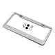 thumbnail image 5 of Chrome Diamonds/Crystals Bling Metal Car License Plate Frame Blanco, 5 of 5