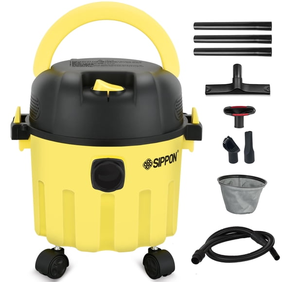 Aspiradora en seco y húmedo SIPPON 3 en 1 portátil de 2 HP