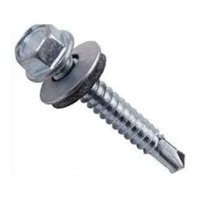 Metalfer - Tornillo Cabeza Hexagonal C G Pta Broca 12 14X 2 1 2 (100Un)