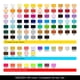 thumbnail image 2 of Set de pintura acrílica MEEDEN Heavy Body, 100 colores, tubos de 12 ml, 2 of 6