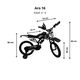 thumbnail image 2 of Bicimoto Aro 16″ con Ruedas Estabilizadoras Para Niños de 4-6 Años, 2 of 2