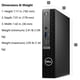 thumbnail image 5 of Ordenador de escritorio Dell OptiPlex 7020 i3-14100T 16 GB 256 GB SSD WiFi 6E, 5 of 9
