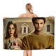thumbnail image 1 of You Toalla de playa de secado rápido con diseño temático, regalo para mujeres y niñas, ideal para cumpleaños, fans, amantes de la música, uso en la playa o al aire libre, 78 × 150 cm, 1 of 6