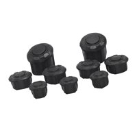 Magideal - Motocicleta/Tapas De Cubierta De Orificio Enchufe/Negro/Reemplazo/Kit De Tapones De Orificio/Para R1250Gs/ 2018 Lc Adventure