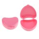 thumbnail image 1 of 2x Caja protectora para la boca Caja de retenedor ortodóntico Contenedor de almacenamiento para dentaduras postizas Rosa, 1 of 5