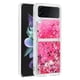 thumbnail image 2 of Funda Para Sansung Galaxy Z Flip 3 Con Brillo Líquido, Protección Completa Y Soporte De Anillo Giratorio, 2 of 4