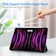 thumbnail image 3 of Smart Case ProCase para iPad Pro 12.9 de 6.ª, 5.ª, 4.ª y 3.ª generación, color azul marino, 3 of 9