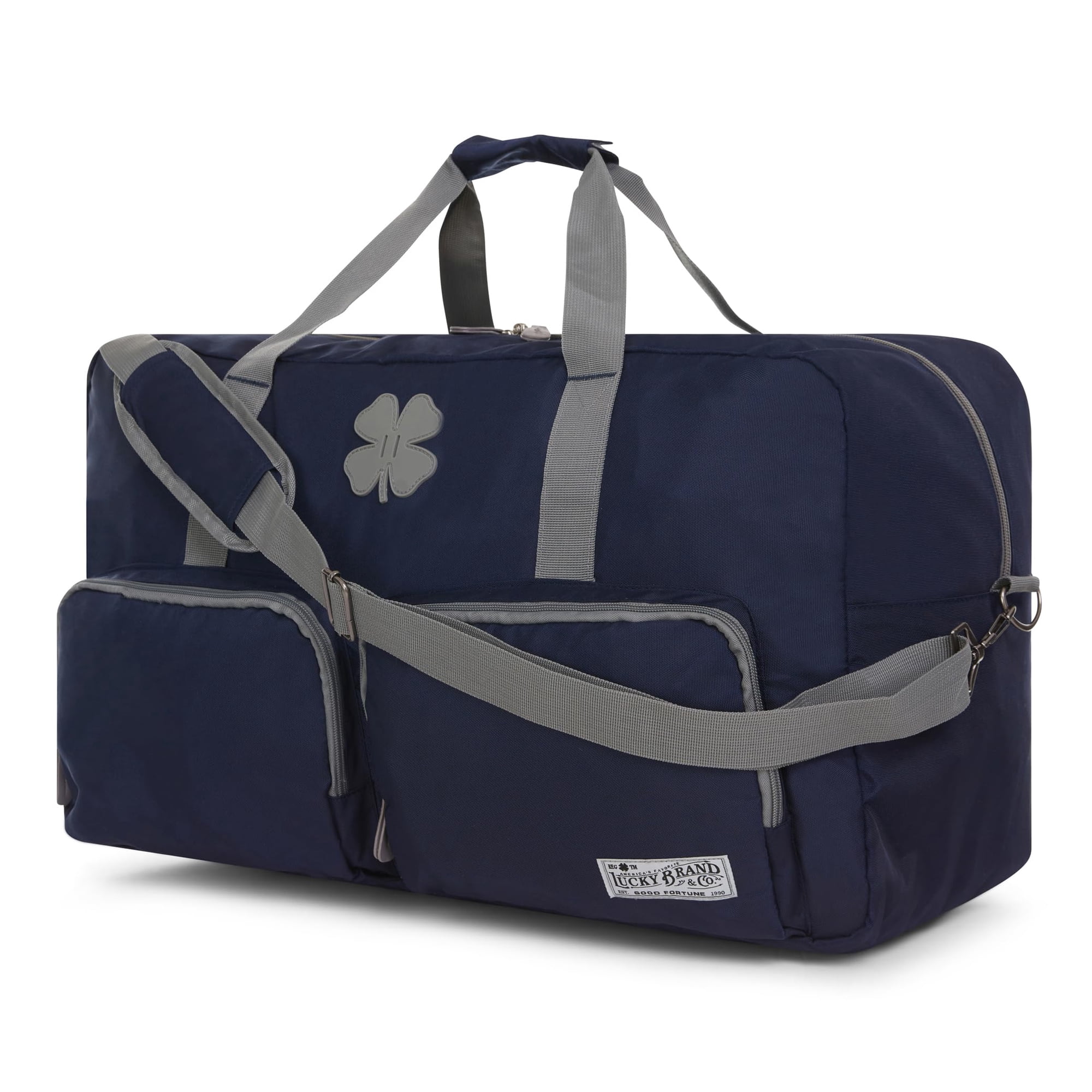 Bolsa De Viaje Lucky Brand, 85 L, Plegable, Azul Marino