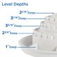 thumbnail image 3 of Caddy ALVIN Spin-O-Tray 9893-1 Giratorio 27 cm Blanco, 3 of 9