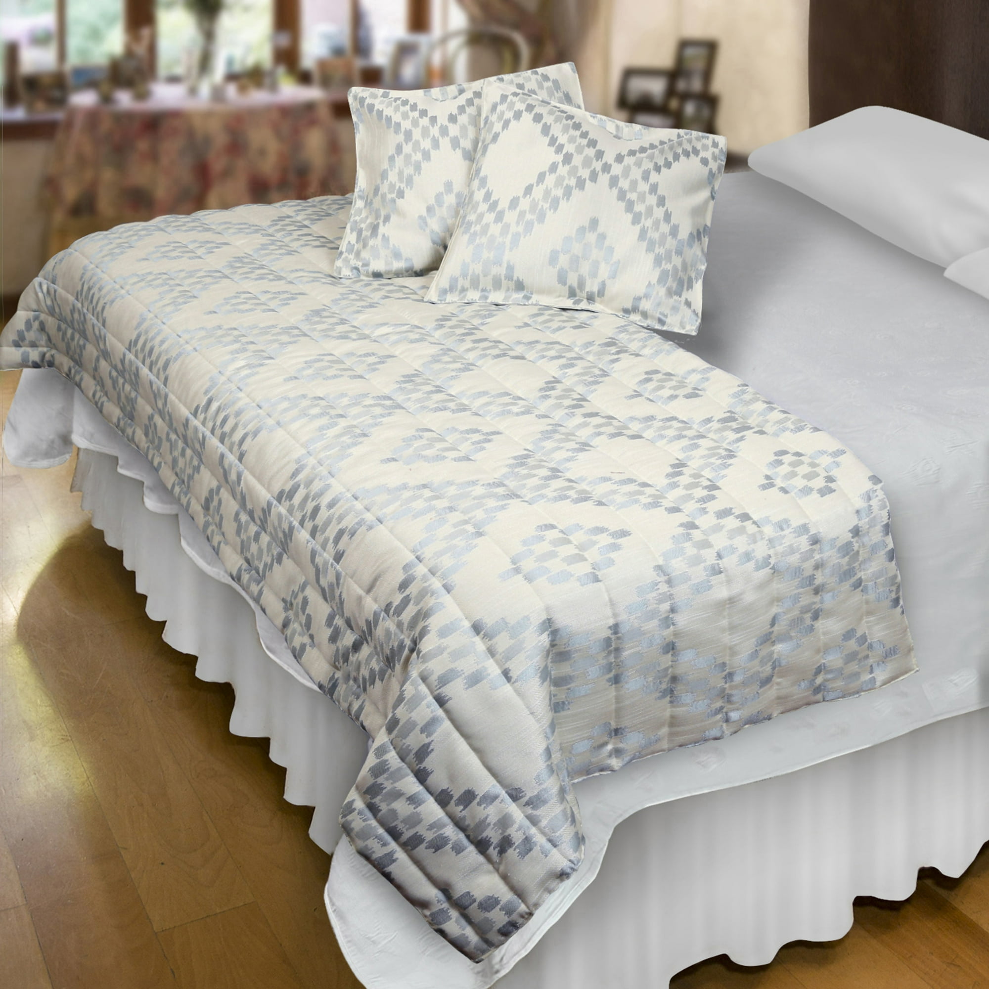 Mallorca - Piecera Con Fundas Boston Índigo Reversible