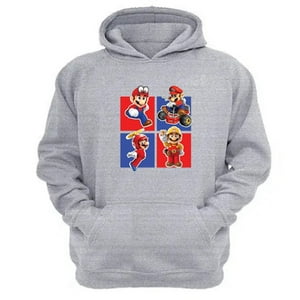 Genérico - Polerón Canguro Plomero Rojo Gris Claro Talla L Unisex