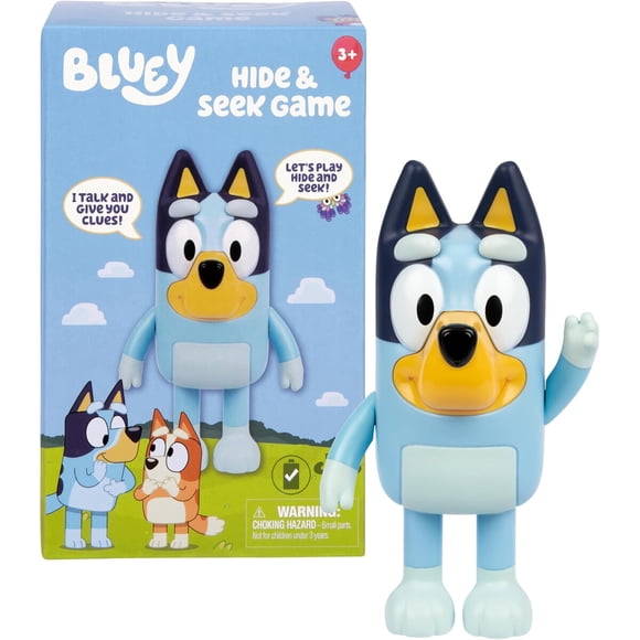 Figura Electranica Bluey 15cm Articulada Juego Escondidas