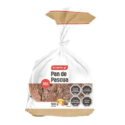 Pan De Pascua Bolsa 1 Un 500 G Acuenta