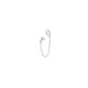 thumbnail image 1 of Ear Cuff LP3333-9/1 Lotus Silver Mujer Ear Party, 1 of 2