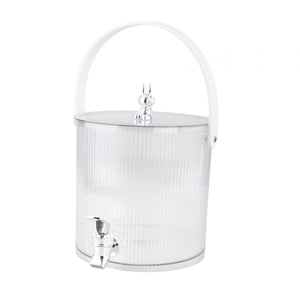 Magideal - Dispensador De Bebidas, Contenedor Dispensador De Bebidas Con Grifo, Jarra De Agua Fría Portátil Y Resistente, Barril De Bebidas Para Jugo Helado 19Cmx18.5Cm 3.5L