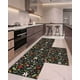 thumbnail image 4 of Set 2 Piezas Alfombra de Cocina Goma Antideslizante Diseño Estampado, 4 of 6