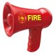 thumbnail image 2 of Los Ni?os Fingen Jugar A Los Bomberos, La Policía, El Megáfono, La Sirena, El Sonido, El Juguete De Mano, Rojo, 2 of 5
