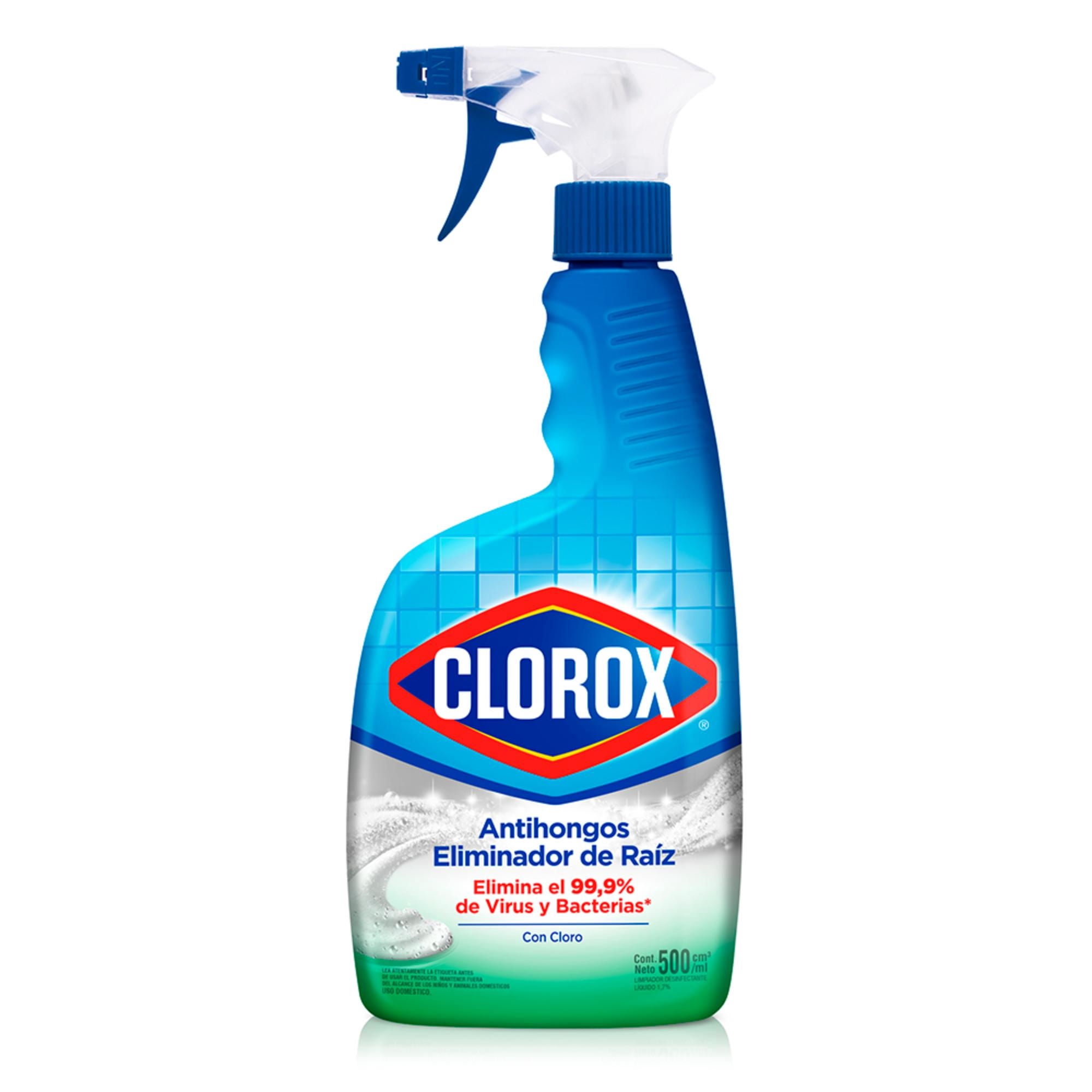 Limpia Baños Líquido Antihongos Con Gatillo Botella 500 g Clorox