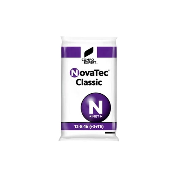 Fertilizante COMPO EXPERT NovaTec Classic (12-8-16 (+3+TE) 25 kg