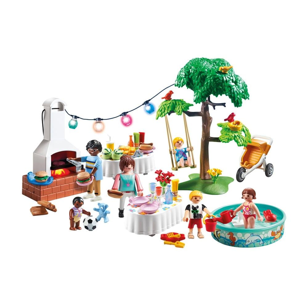 Set de Juego Playmobil Fiesta en el Jardín 10 Piezas