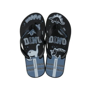 Sandalia Infantil Negro/Azul Fantasia Ipanema