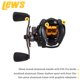 thumbnail image 3 of Carrete de pesca Lew's Pro SP 8.3:1 para mano derecha con bastidor de aluminio, 3 of 7