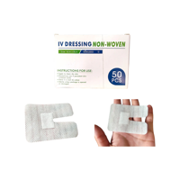 Medco - Apositos Gasa No Tejida 6X8Cm Esteril Fijación Iv Tela