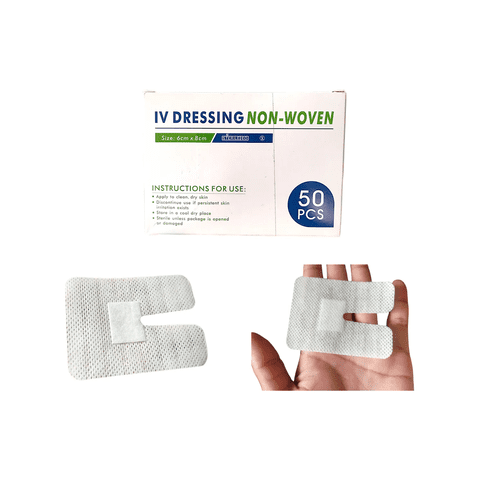 Medco - Apositos Gasa No Tejida 6X8Cm Esteril Fijación Iv Tela