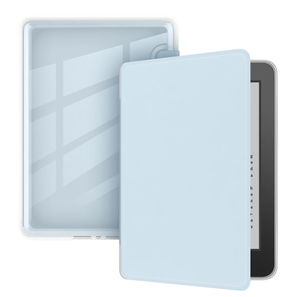 GANGXUN Funda Rosa Compatible con Kindle Paperwhite5 – Acrílica, Resistente a Salpicaduras, Modo Reposo Inteligente