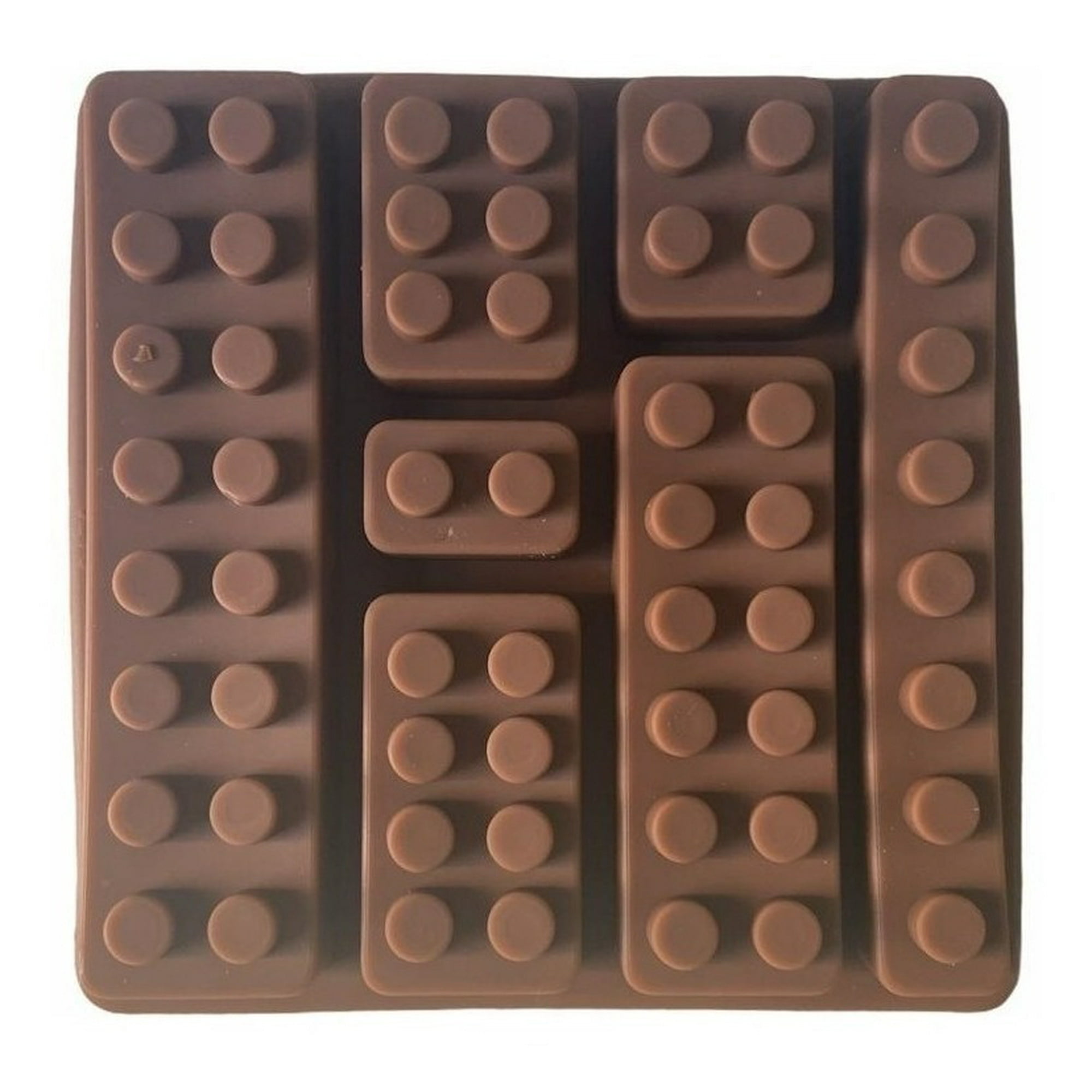 Genérico - Molde De Silicona Molde Fondant Bloques Molde Bloques