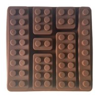 Genérico - Molde De Silicona Molde Fondant Bloques Molde Bloques