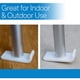 thumbnail image 4 of Deslizadores para Andador Tulimed Universales Duraderos Blancos Par, 4 of 5