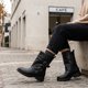 thumbnail image 2 of Bota New Walk Biker Corta Negra, 2 of 6