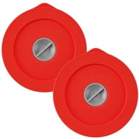 Tapas De Repuesto Euchoiz Para Pyrex 7202-Pc, 1 Taza, Paquete De 2