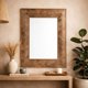 thumbnail image 2 of Espejo Lidoga rectangular de madera 100x76x6, 2 of 7