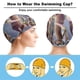 thumbnail image 3 of La era de hielo Gorro de Natación de Licra, Gorro de Baño de Tela Cómoda, Gorro Elástico Antideslizante para Hombres, Mujeres y Niños, 3 of 6