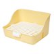 thumbnail image 2 of Caja De Arena Para Conejos, Inodoro Desmontable, Suministros Para Mascotas, Animales Peque?os, Amarillo, 2 of 5