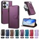 thumbnail image 4 of Funda con Billetera para [Xiaomi Poco F6] con Bolsillo Zipper y Tarjetero Violeta, 4 of 6