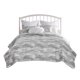 thumbnail image 1 of Juego de colcha Benjara Doz tamaño king, estilo costero, matelassé gris, 1 of 5