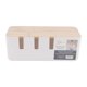 thumbnail image 1 of Caja Organizadora De Cables Bambú, 1 of 3