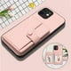 thumbnail image 4 of FOXDOCK Funda para iPhone 12 mini con Bloqueo RFID - Diseño Elegante con Cierre de Botón, 4 of 5