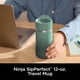 thumbnail image 3 of Taza de viaje Ninja Sip Perfect, 350 ml, acero inoxidable, color verde, 3 of 3
