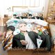 thumbnail image 1 of Cartoons WIND BREAKER Bedding Set Bed Set Adult Kid Bedroom Duvet Cover Sets Home Textiles Bed Sheets, 1 of 5
